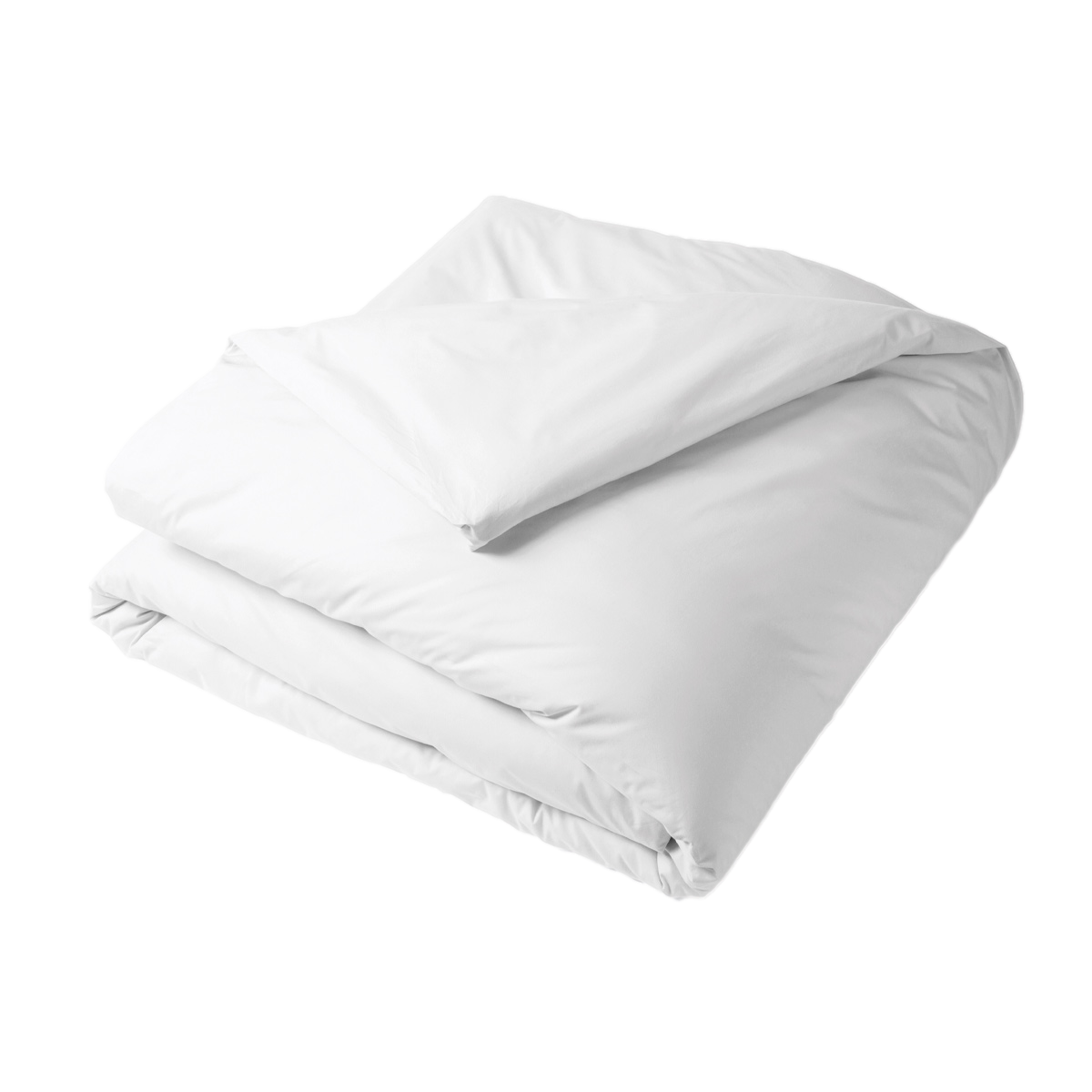 Housse de couette - Coton 57 fils - Blanc #Couleur_BLANC