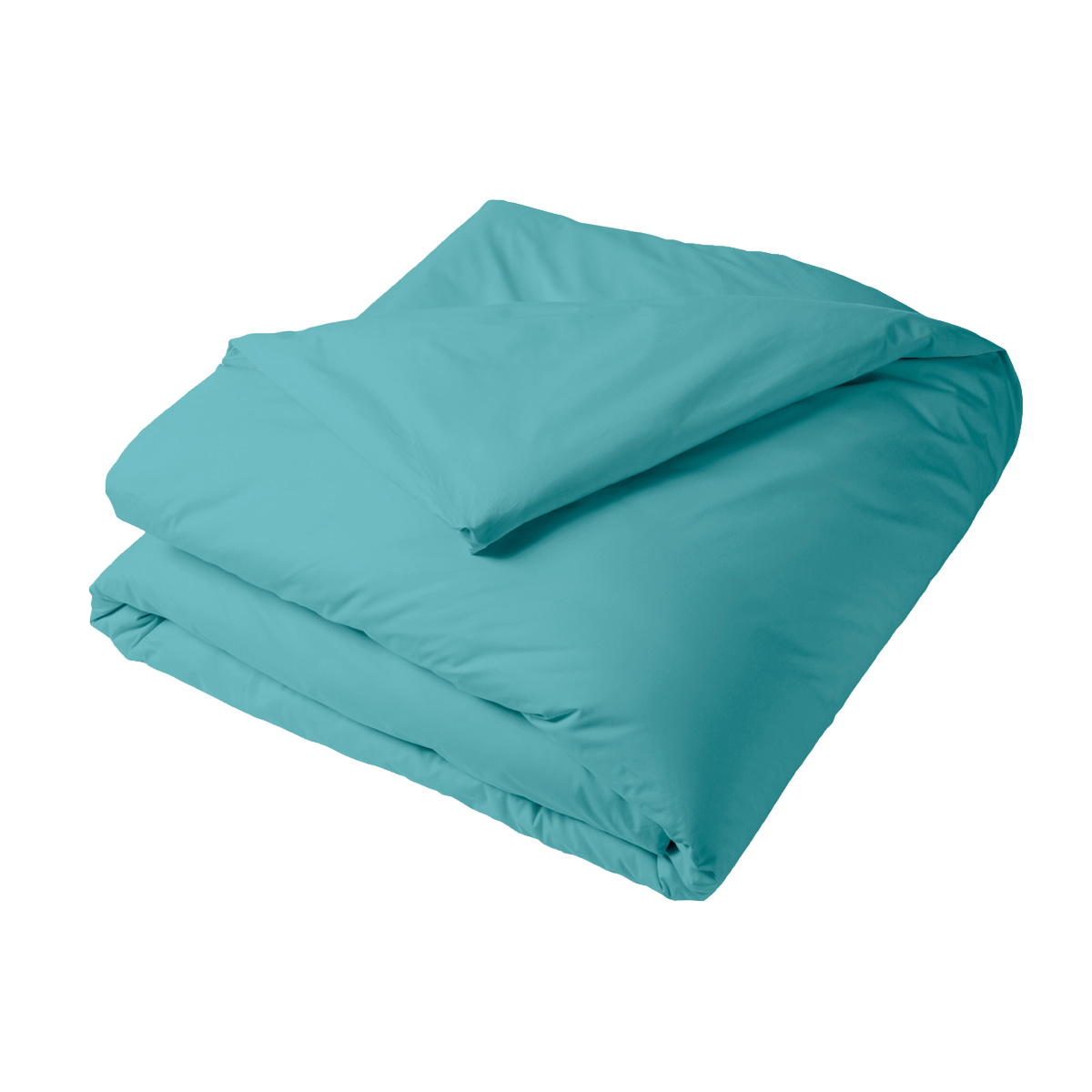 Housse de couette - Coton 57 fils - Azur #Couleur_AZUR