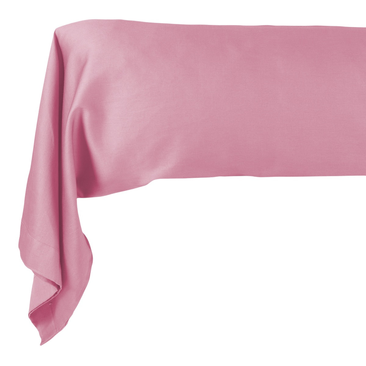 Taie de traversin Douce Nuit - Satin de coton #Couleur_ROSE