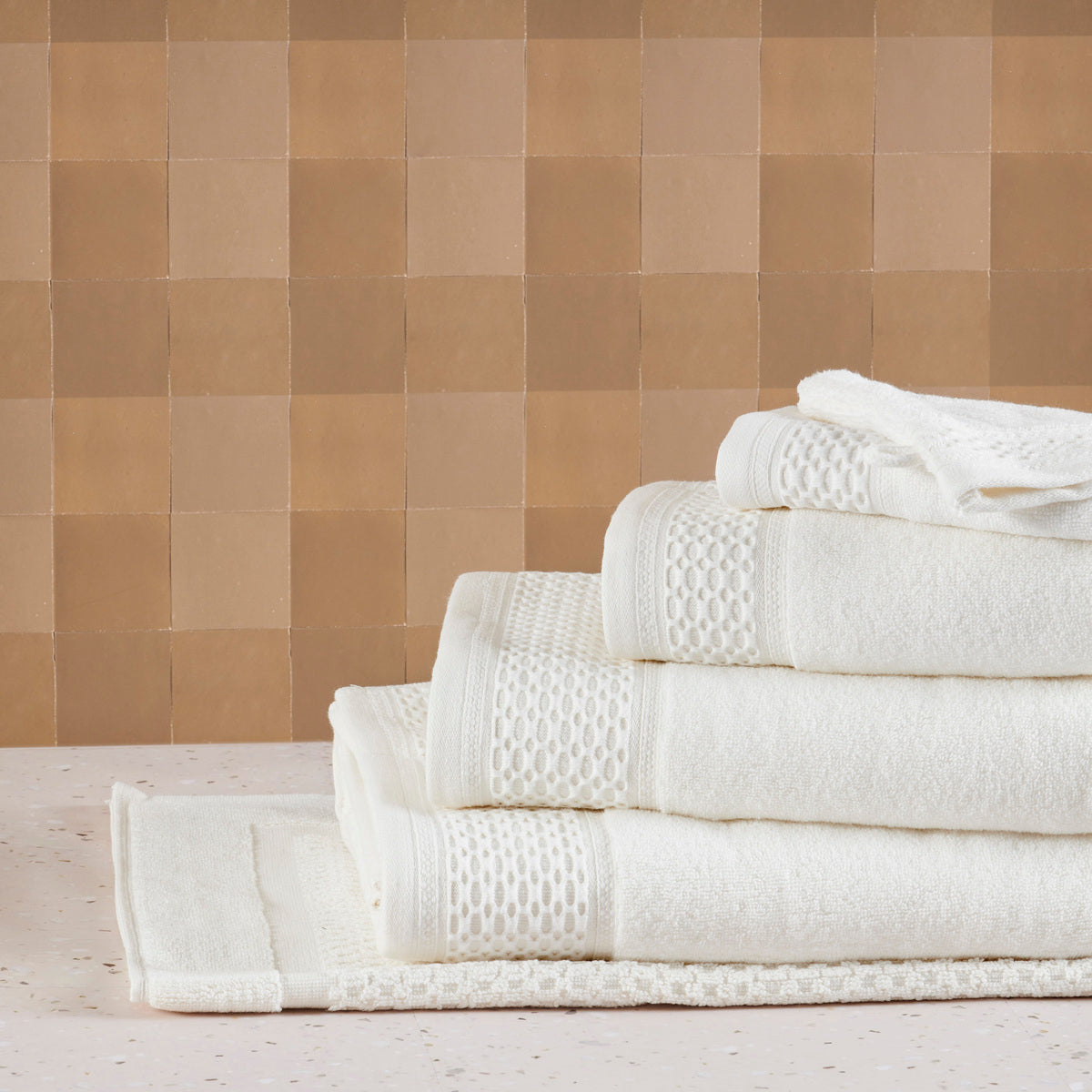 Serviette invité - Coton Zero Twist 500g/m² #Couleur_IVOIRE