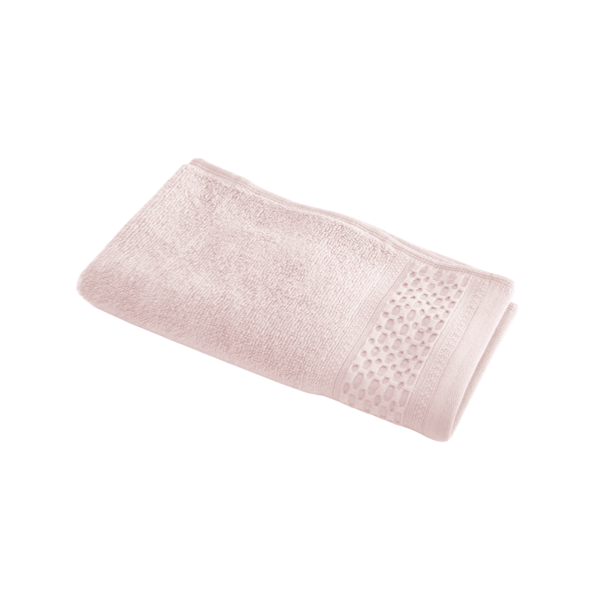 Serviette invité - Coton Zero Twist 500g/m² #Couleur_ROSE PALE