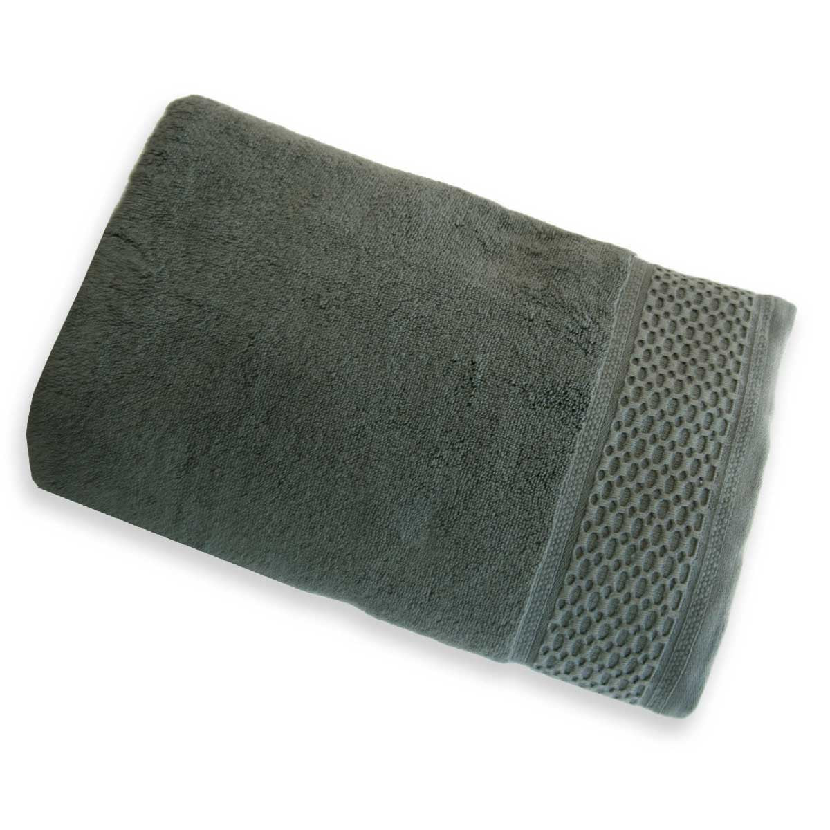 Drap De Bain Sdb 500gr Zero Twist #Couleur_OLIVE