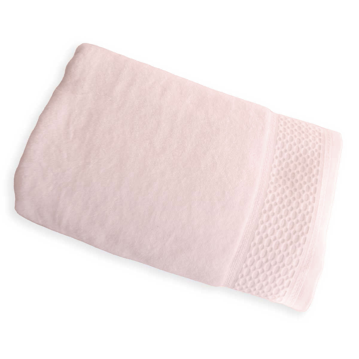Drap De Bain Sdb 500gr Zero Twist #Couleur_ROSE PALE