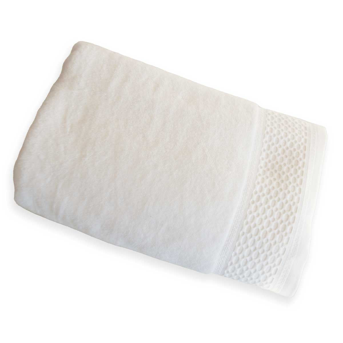Drap De Bain Sdb 500gr Zero Twist #Couleur_IVOIRE