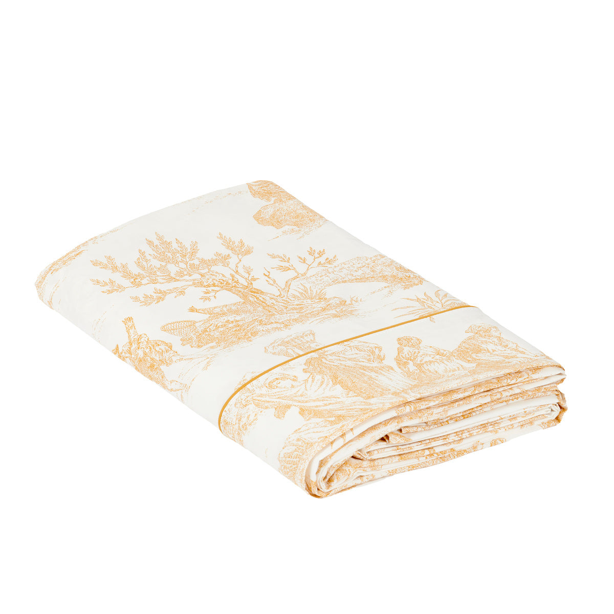 Drap plat Rêves en Or - Percale de coton