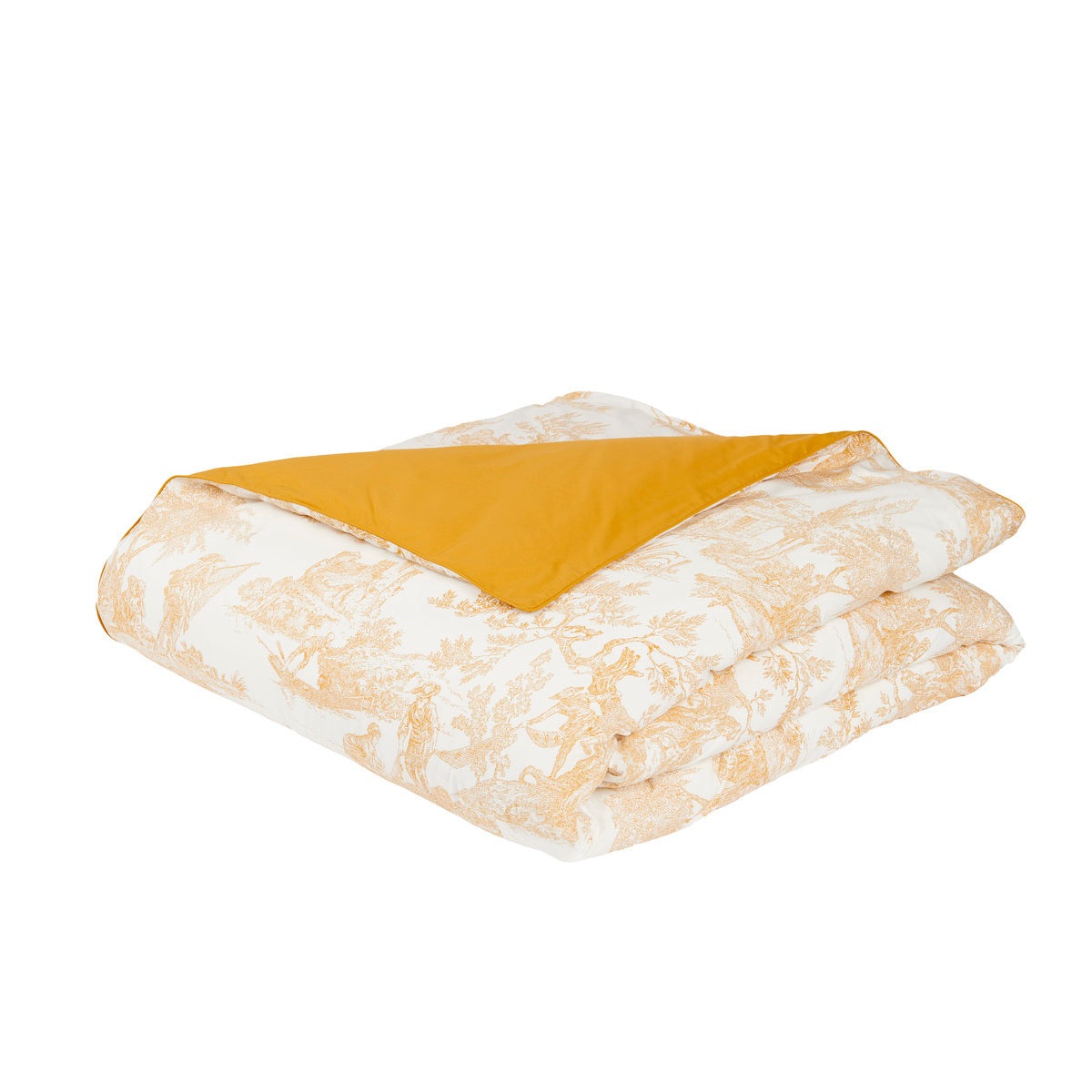 Housse de couette Rêves en Or - Percale de coton