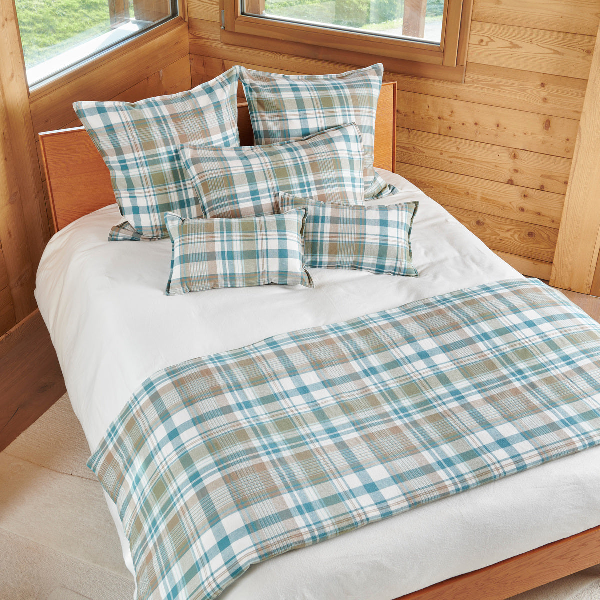 Housse de Couette Highlands - Flanelle Tissé-Teint