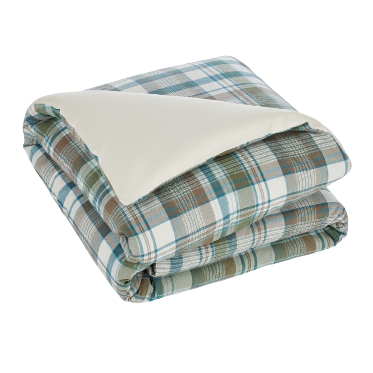Housse de Couette Highlands - Flanelle Tissé-Teint