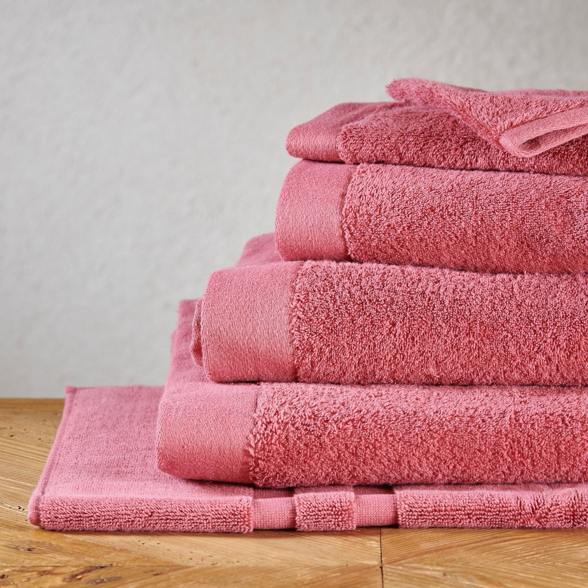 Tapis de bain Sérénité - 100% Coton 1000g/m² #Couleur_BOUGAINVILLIER