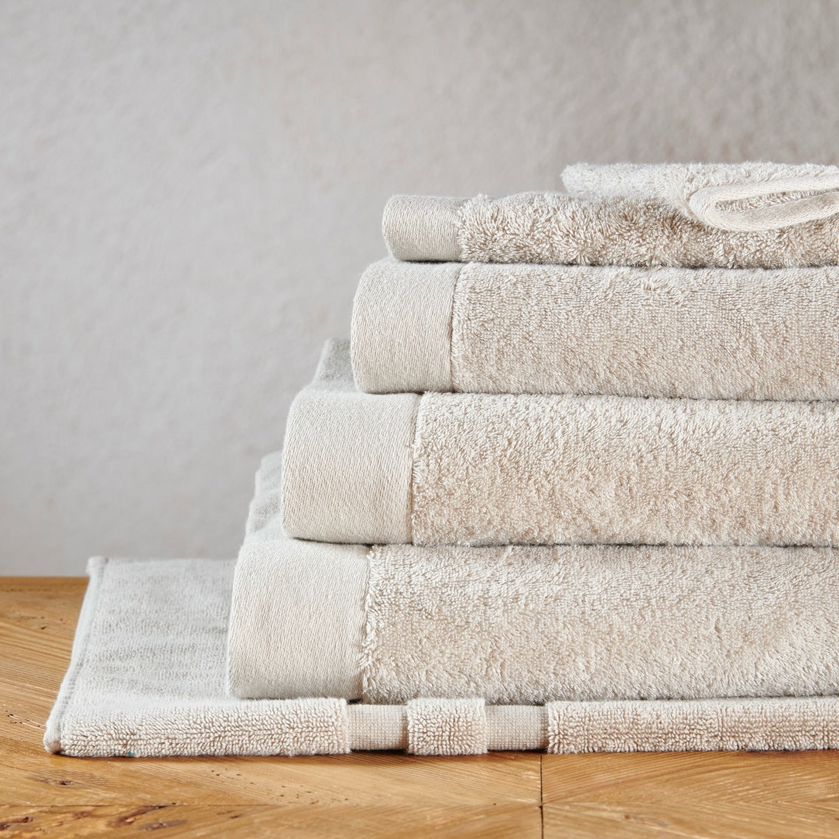 Tapis de bain Sérénité - 100% Coton 1000g/m² #Couleur_SABLE