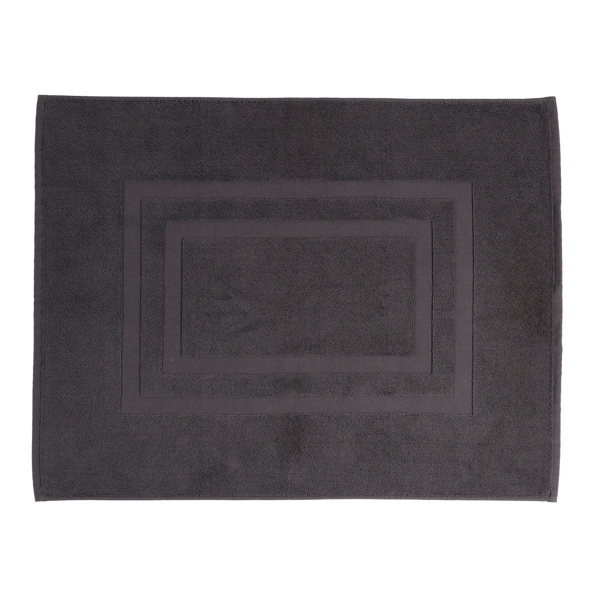 Tapis de bain Sérénité - 100% Coton 1000g/m² #Couleur_REGLISSE