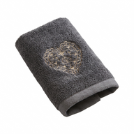 Serviette Nuit au Chalet - Coton 600g/m² #Couleur_ANTHRACITE