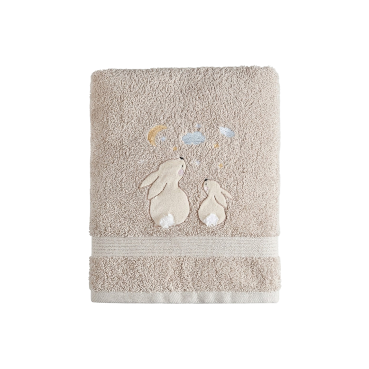 Drap de bain Doux Lapinou - Coton 450g/m²
