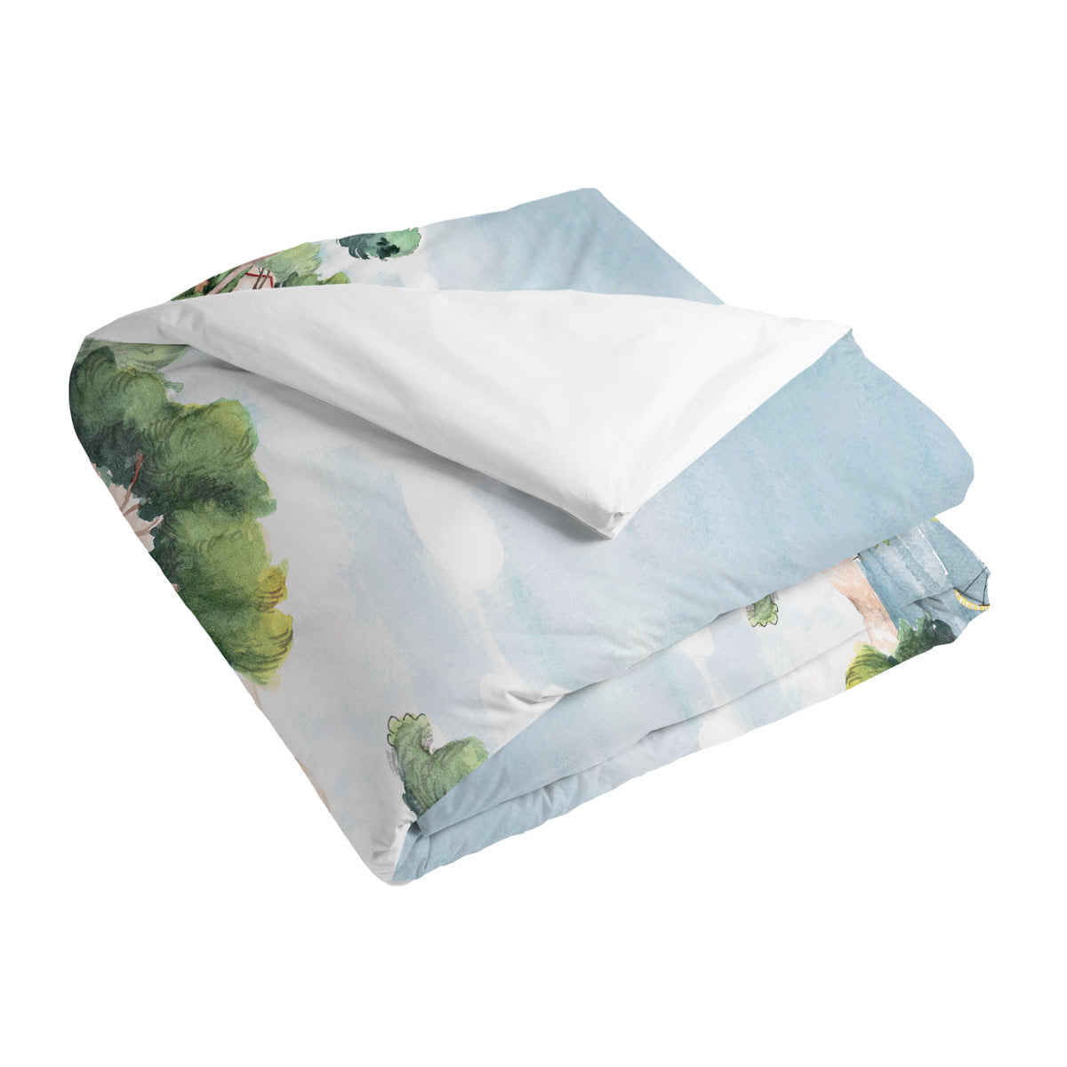 Revers uni blanc pour une ambiance plus épurée