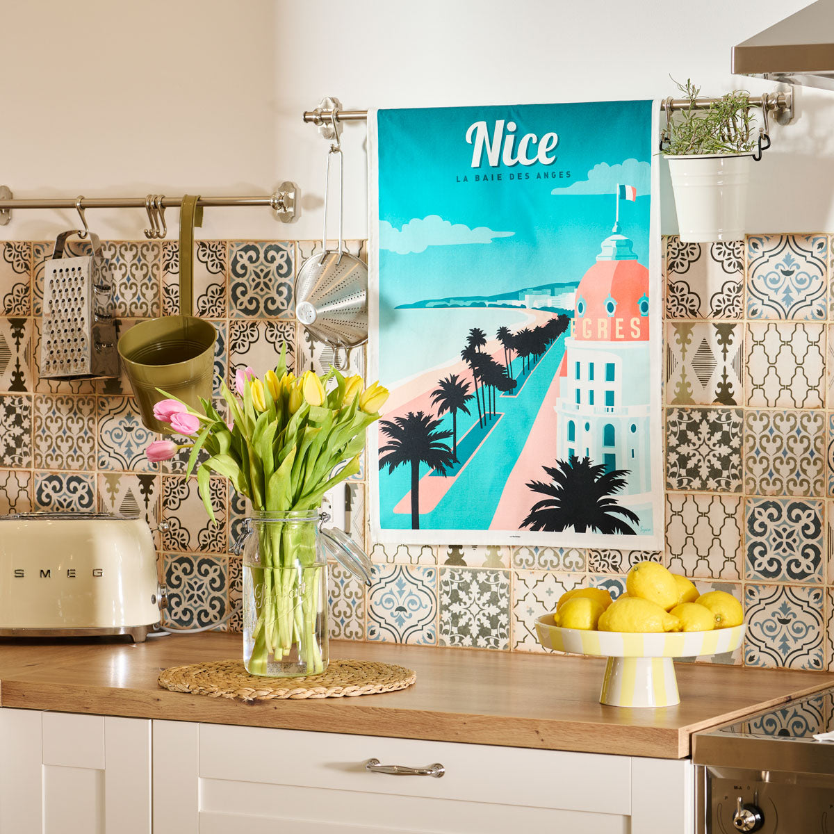 Torchons Cannes & Nice – ambiance Côte d’Azur