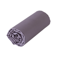Drap housse Eclose - Satin de coton #Couleur_VIOLET PARME