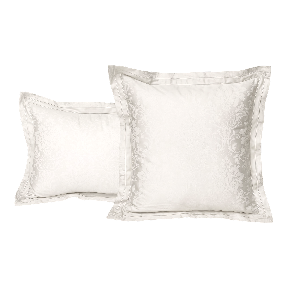 Taie d'oreiller Charme - Satin de coton #Couleur_IVOIRE