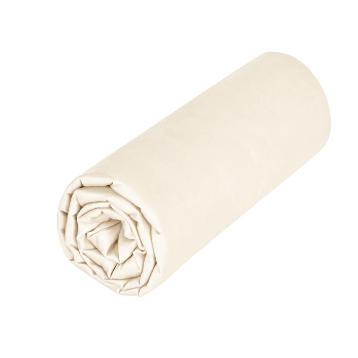 Drap housse Tendresse - Percale de coton #Couleur_NATUREL