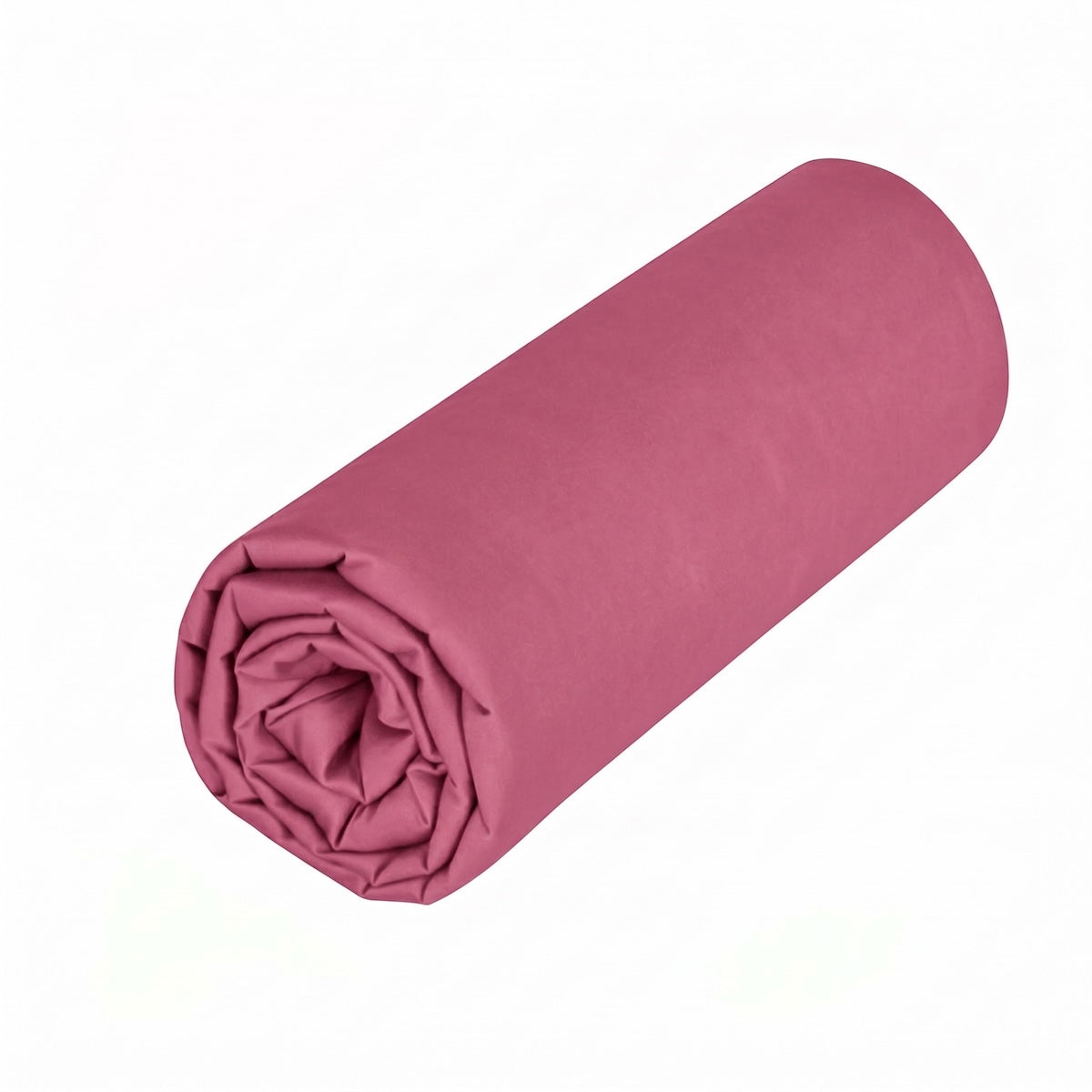 Drap housse Duo Coton - Coton 57 fils #Couleur_TERRE ROUGE