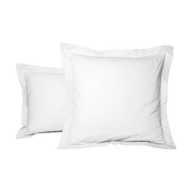 Taie d'oreillerDuo Coton - Coton 57 fils #Couleur_BLANC