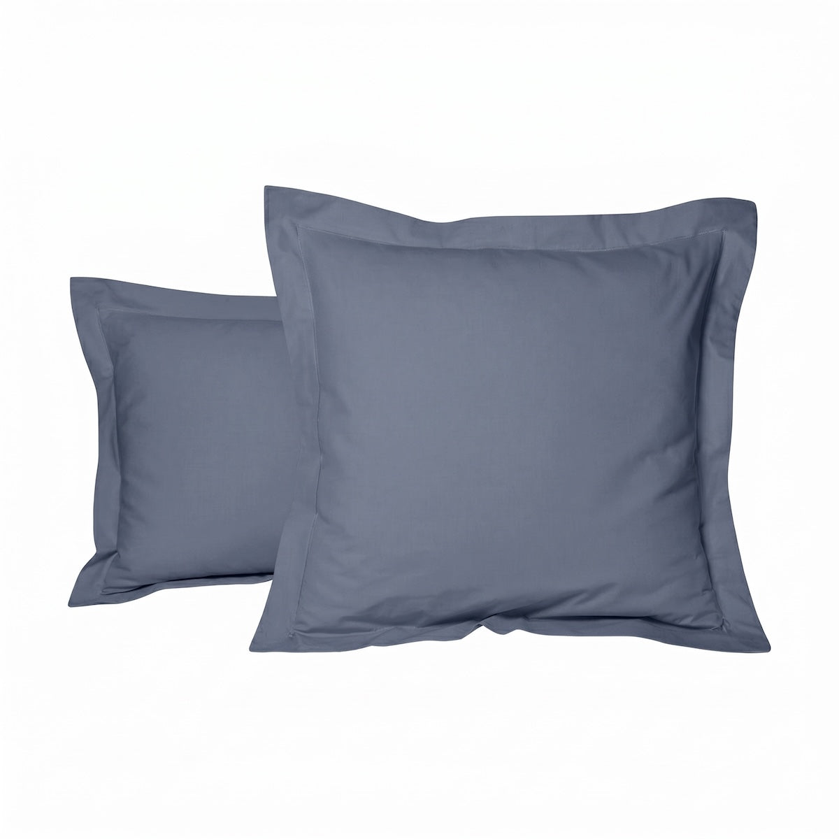 Taie d'oreillerDuo Coton - Coton 57 fils #Couleur_GRIS FONCE