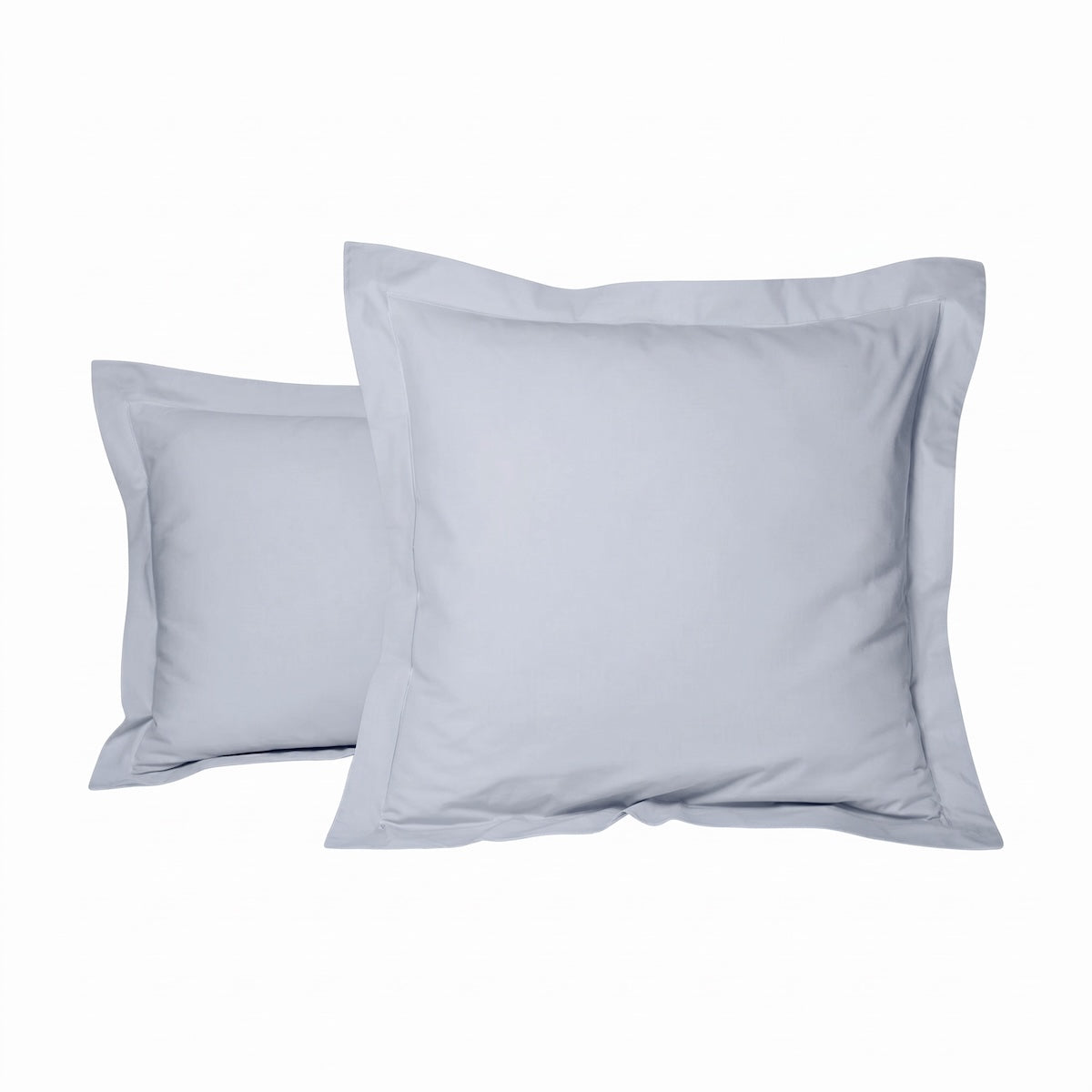 Taie d'oreillerDuo Coton - Coton 57 fils #Couleur_GRIS SOURIS