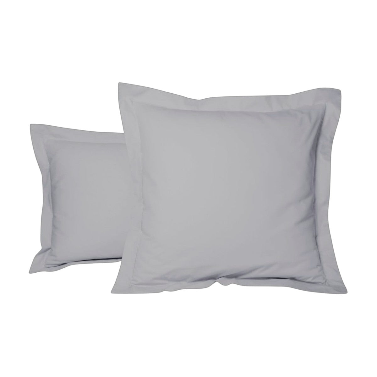 Taie d'oreiller - Uni Coton #Couleur_GRIS MASTIC