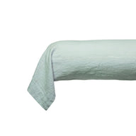 Taie de traversin - Uni Lin Lave #Couleur_VERT AMANDE