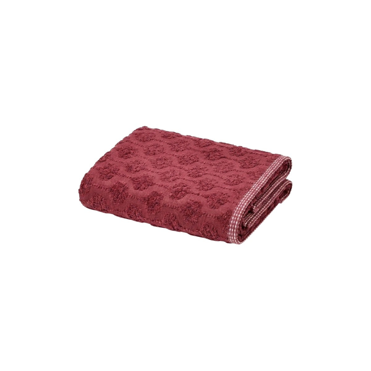 Serviette invitée Néroli - Éponge jacquard ciselée