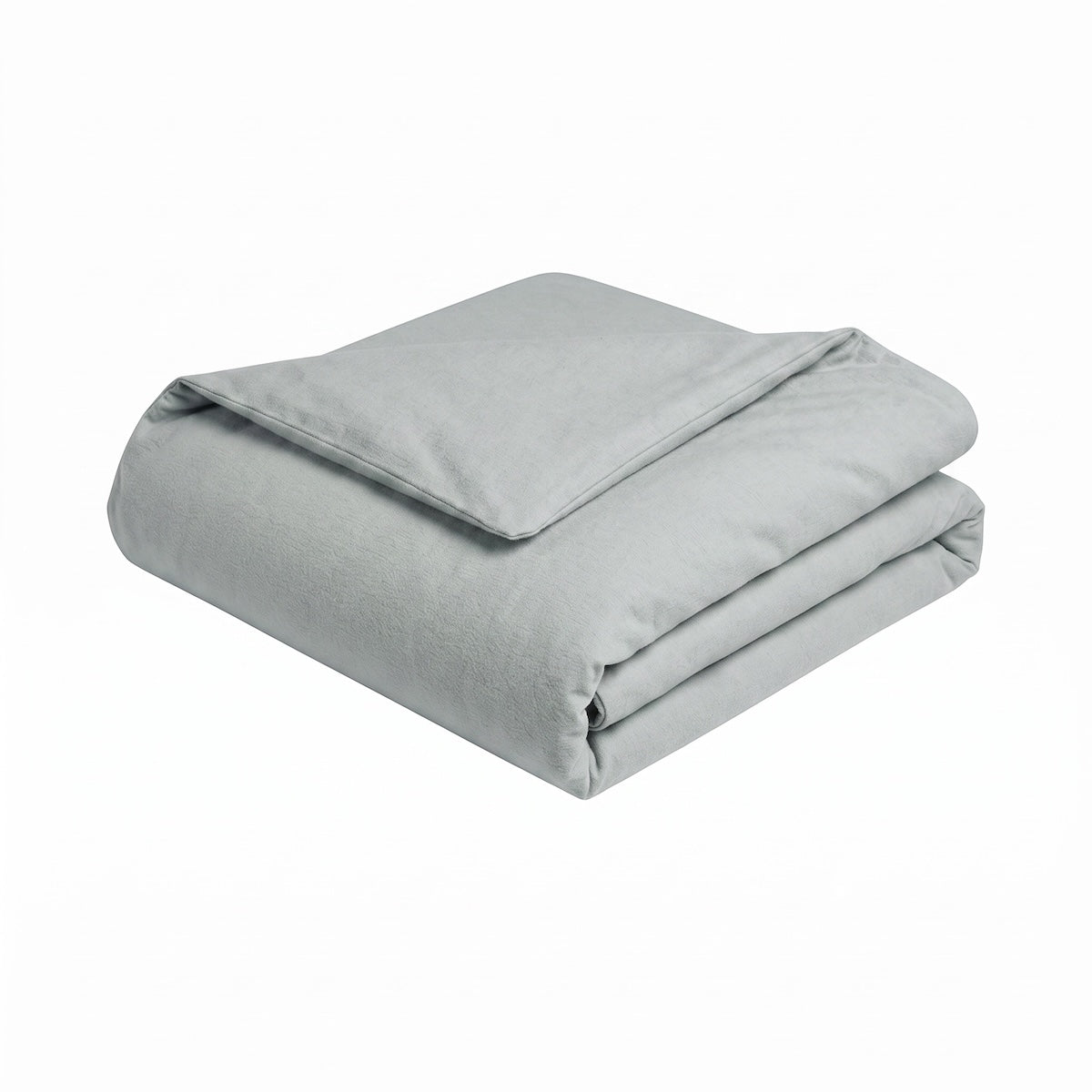 Housse de couette - Uni Flanelle #Couleur_MENTHE