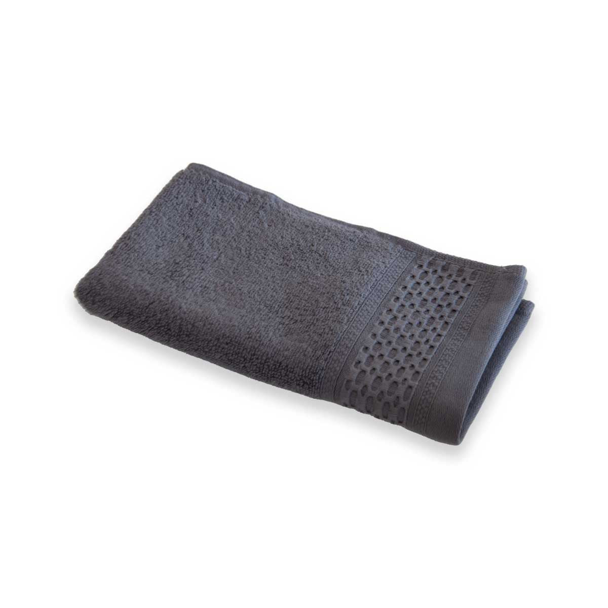 Serviette invité 500g - Zero Twist - Anthracite