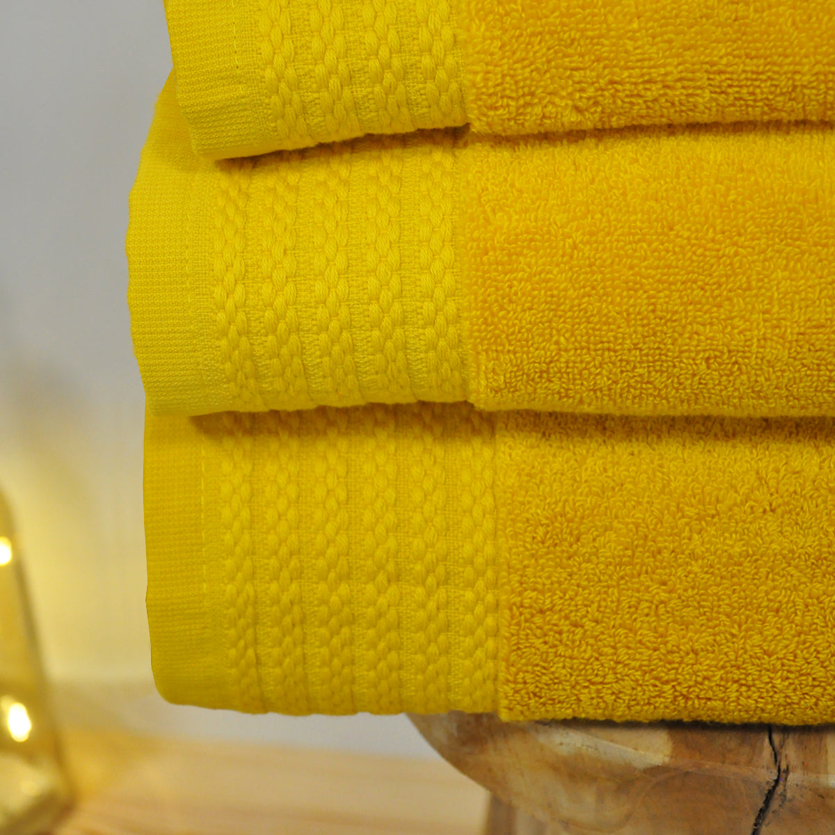 Serviette De Toilette Douceur - Coton/ Modal 600g/m² - Mais #Couleur_MAIS
