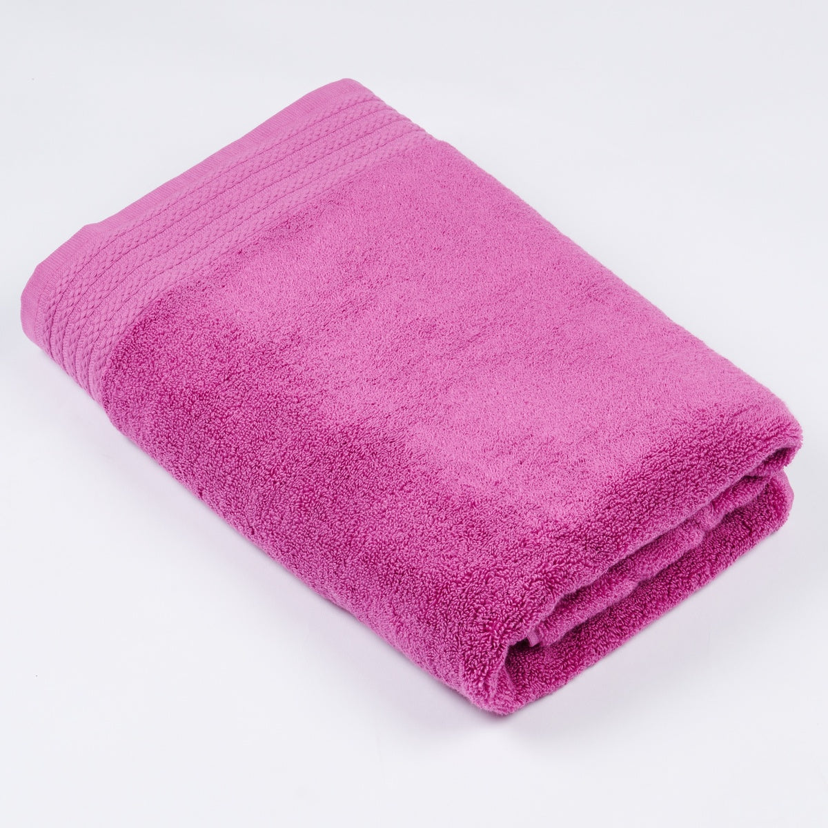 Serviette De Toilette Douceur - Coton/ Modal 600g/m² #Couleur_FUSHIA