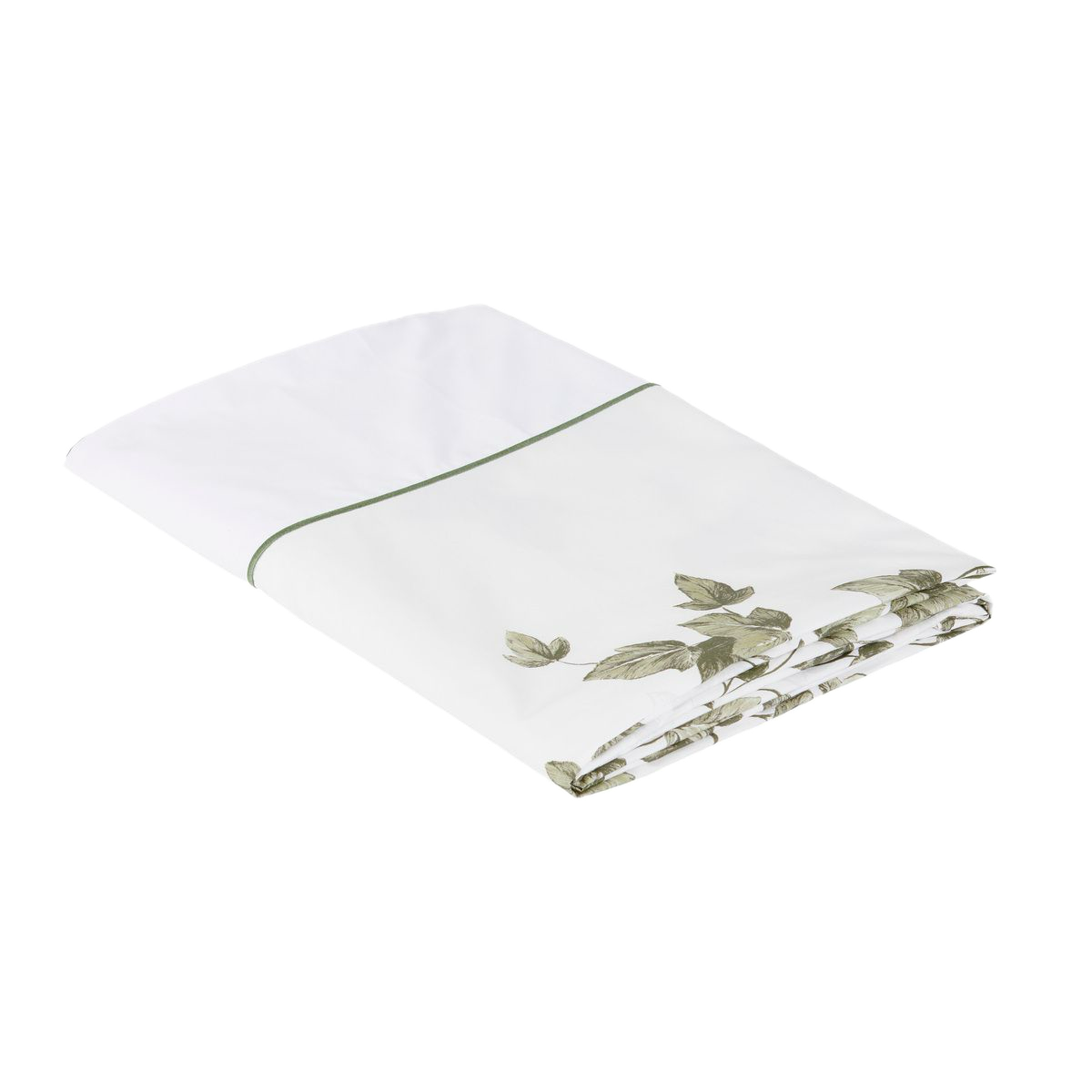 Drap plat Lierre - Percale de coton