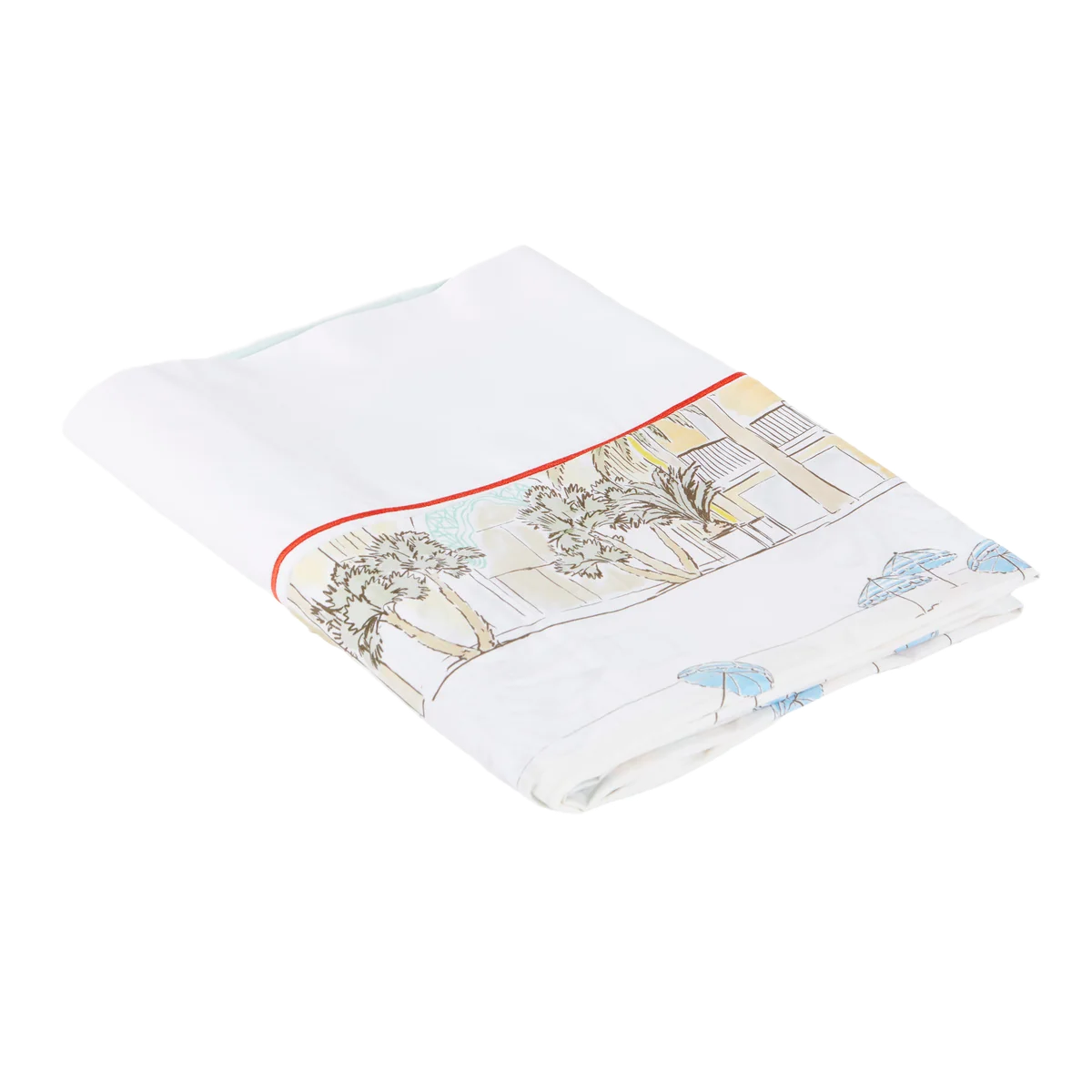 Drap plat Nice - Percale de coton 120 fils/cm²