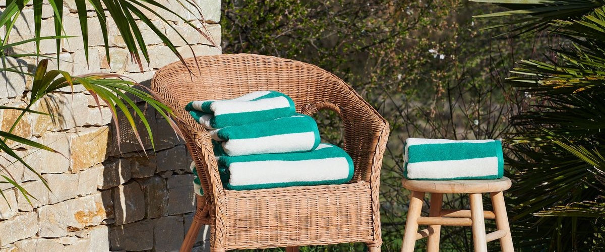 Linge de maison Tradition des Vosges en extérieur — hero Notre histoire