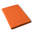 Flat Sheet Solid Color Cotton orange | Bed linen | Tradition des Vosges