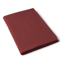 Flat Sheet Solid Color Cotton bordeau | Bed linen | Tradition des Vosges
