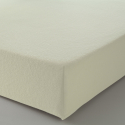 Fitted Sheet Solid Color Flannel beige | Bed linen | Tradition des Vosges
