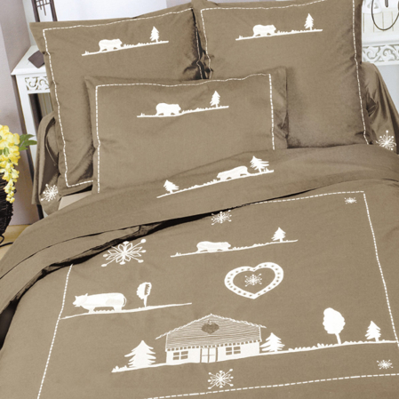 Taie Oreiller Chalet Du Lac
