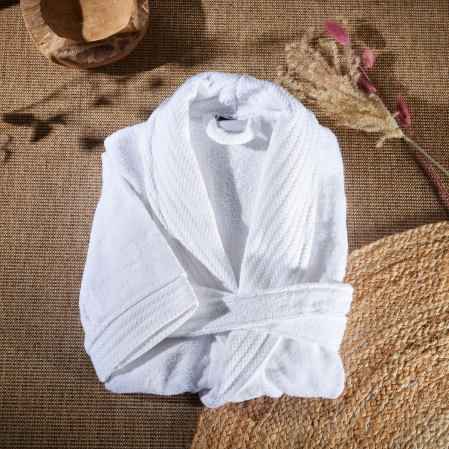 Peignoir Kimono Douceur - Coton/ Modal 400g/m²