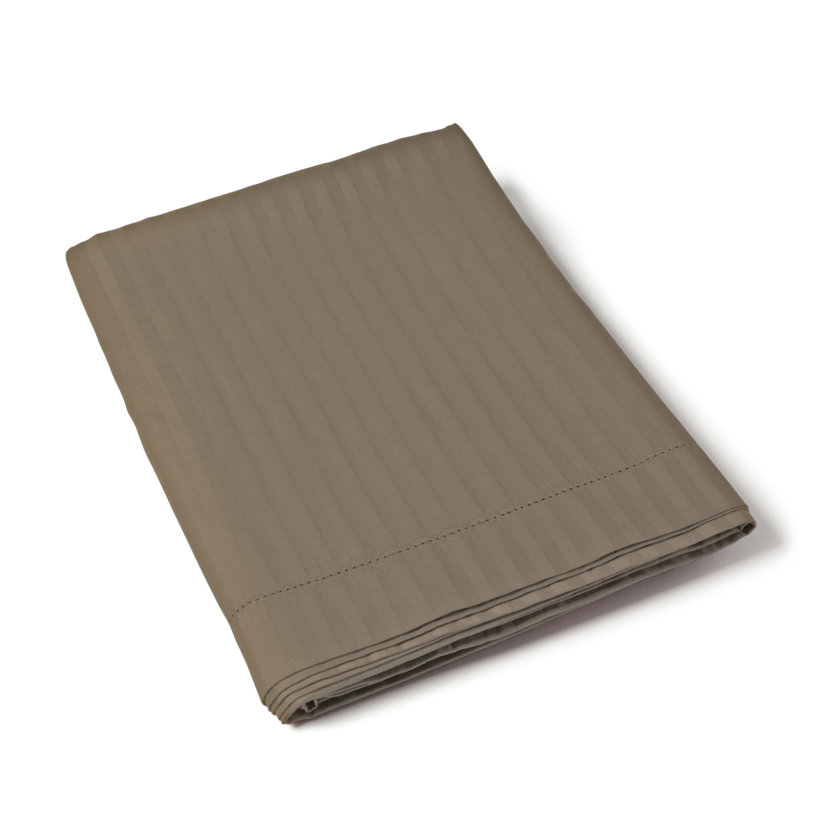 Flat Sheet Satin Couture Jour Venise brown | Bed linen | Tradition des Vosges