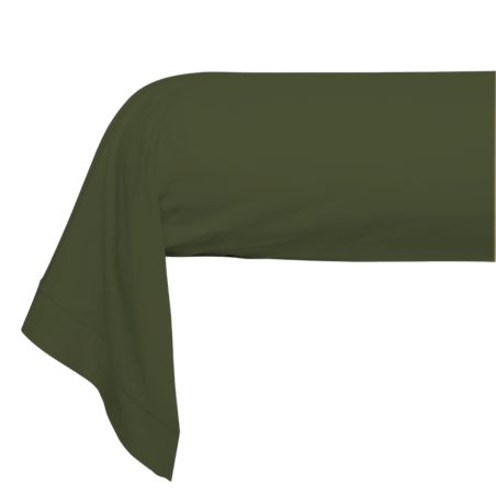 Bolster cover - Plain Cotton percale