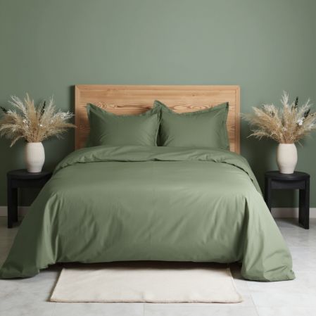 Percale duvet cover | Luxury linen | Tradition of the Vosges