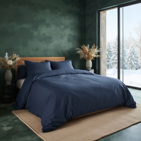 Drap plat - Uni Percale de coton