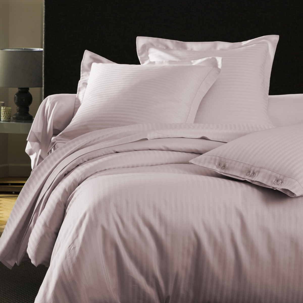 Satin Couture bed linen set pink | Bed linen | Tradition des Vosges