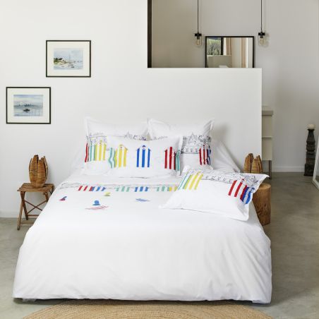 Les Planches fitted sheet - Cotton percale
