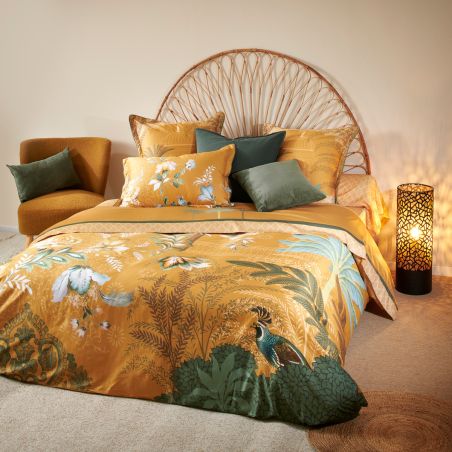 Pavillon Des Songes bolster case - Cotton satin