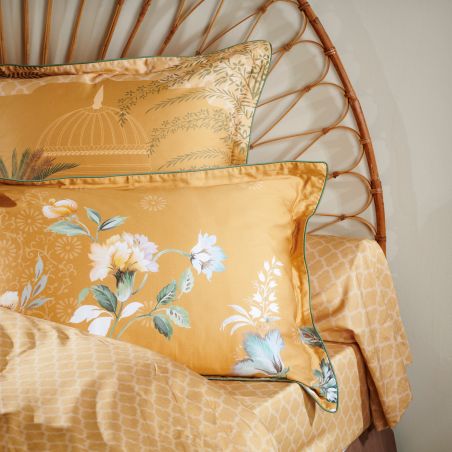 Pavillon Des Songes bolster case - Cotton satin