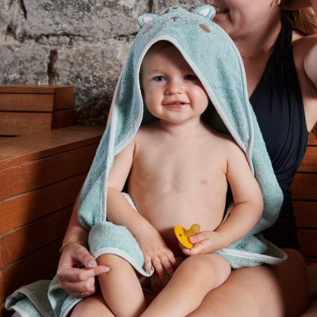 Les Petits Félins Bath Linen - 450g/m² Cotton